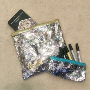 NEW BACK TO SCHOOL "Confetti" Pencil Pouch Set
